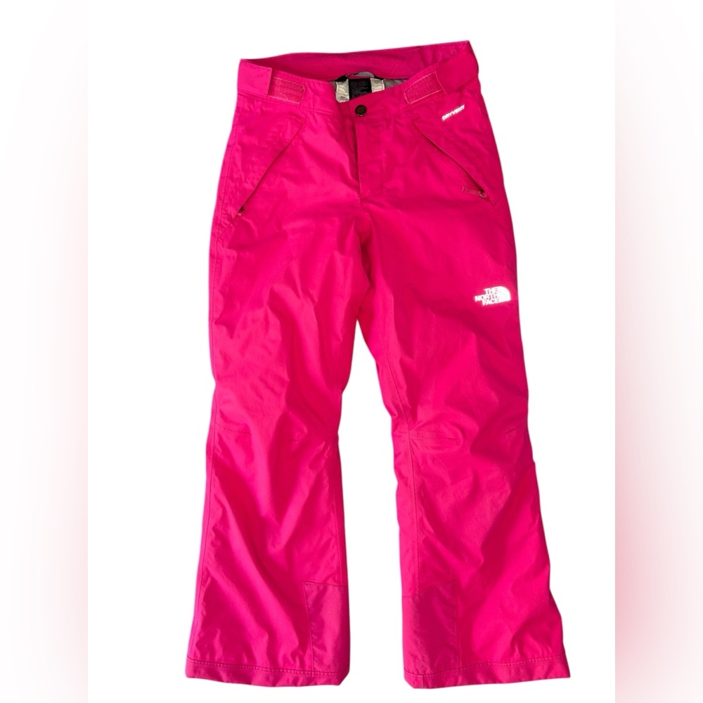 The North Face Girls Size 10/12 (M) Vibrant Pink Snow Pants